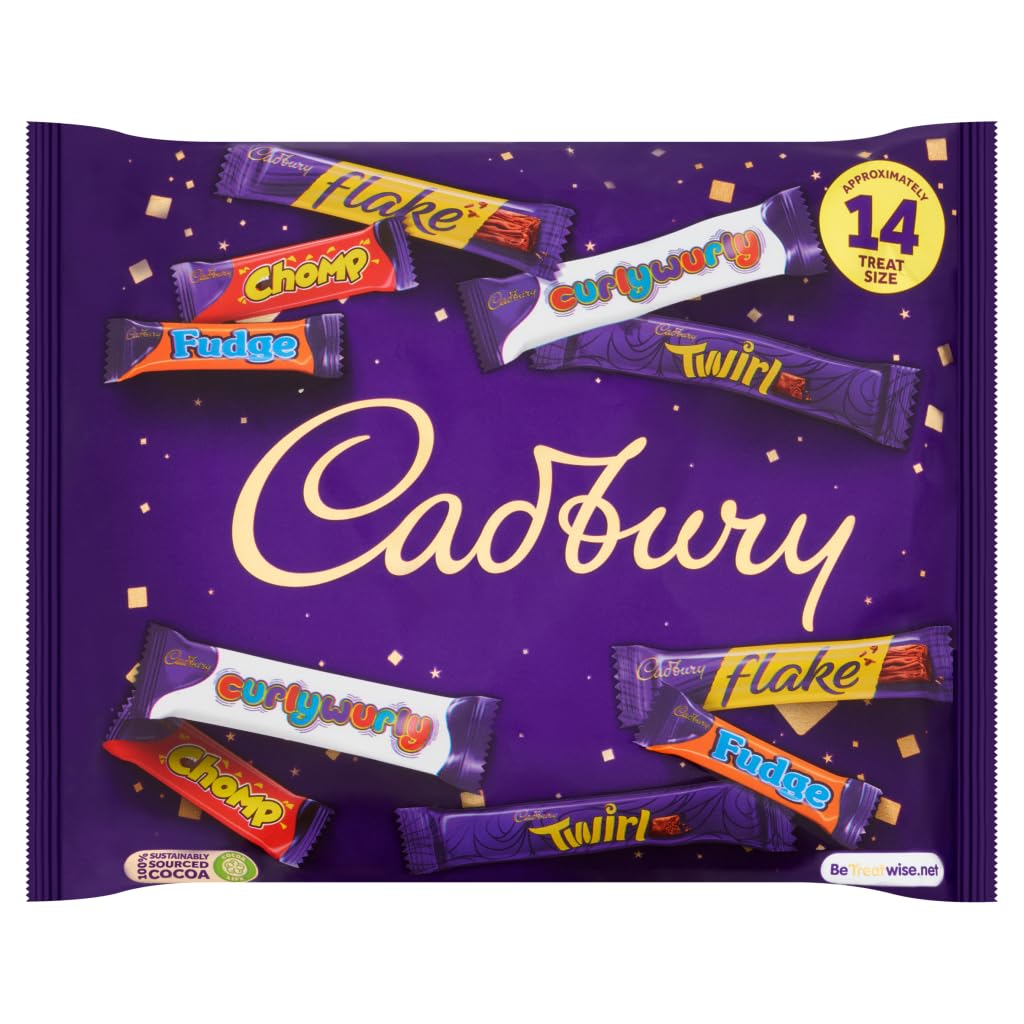Cadbury Family Heroes 14 Treatsize Bars Pack 207g