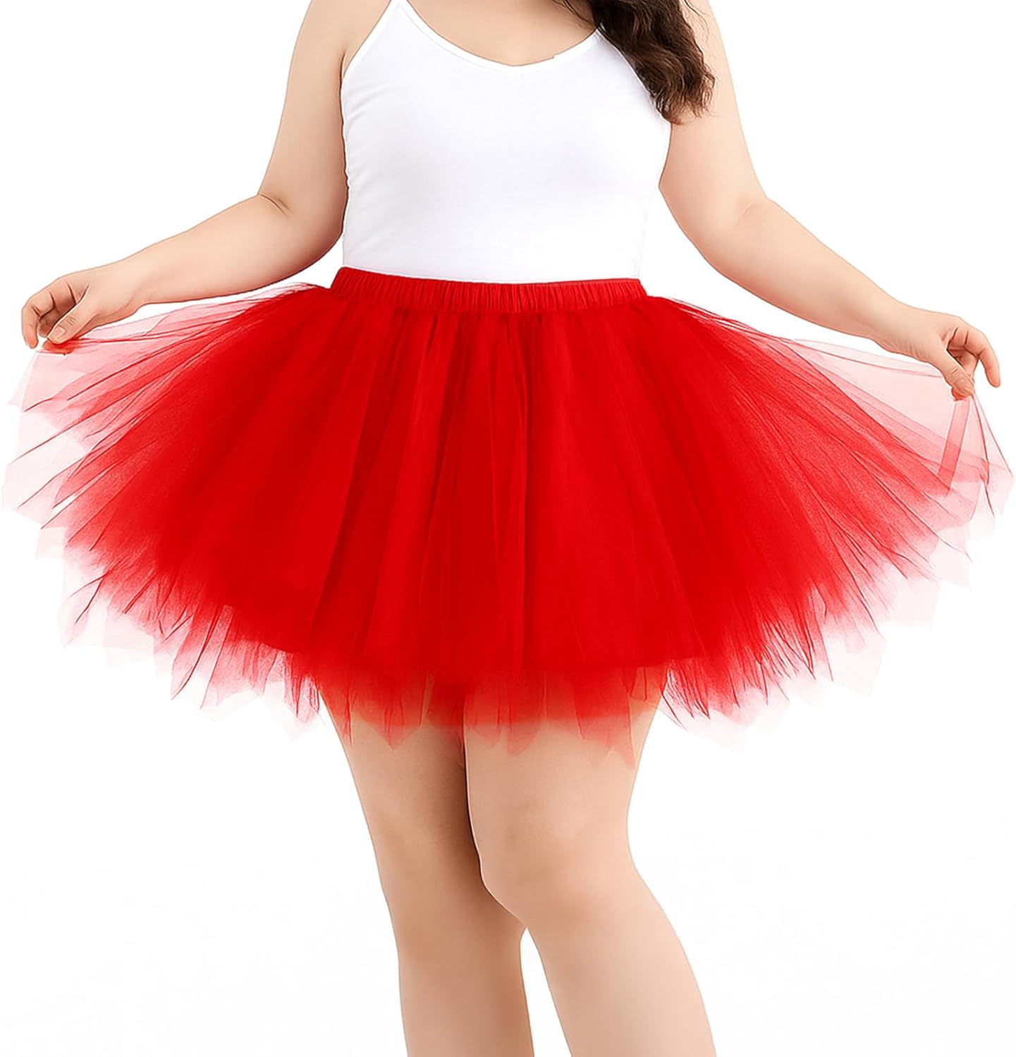 Tutu-rokken voor vrouwen, ballet-dansrokken Tutu-rok Mesh-rok voor meisjes Vrouwen Dans Verjaardag Prinses Verkleedfeest (wijnrood Tutu-rokken voor vrouwen, ballet-dansrokken Tutu-rok Mesh-rok voor meisjes Vrouwen Dans Verjaardag Prinses Verkleedfeest (wijnrood