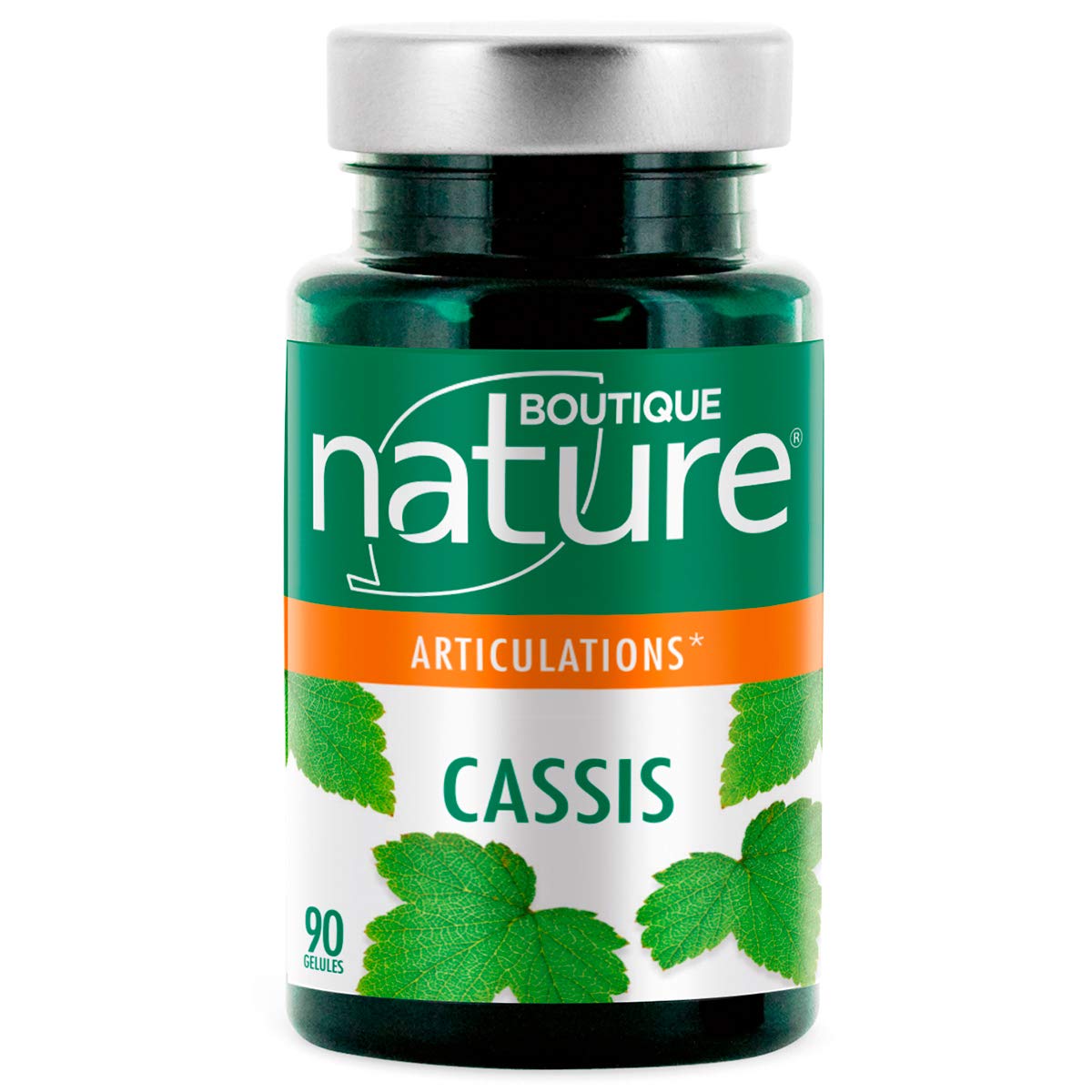 Boutique Nature - Complément Alimentaire - Articulations - Cassis - 90 Gélules Végétales - Bon Fonctionnement Musculaire et Articulations