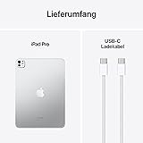 Apple iPad Pro 11 (M4) : Écran Ultra Retina XDR, 2 to, Caméra Avant 12 Mpx Horizontale/Appareil Photo arrière 12 Mpx, Wi-FI 6E + 5G, Autonomie d’Une journée, Verre Nano-texturé - Noir sidéral - 6