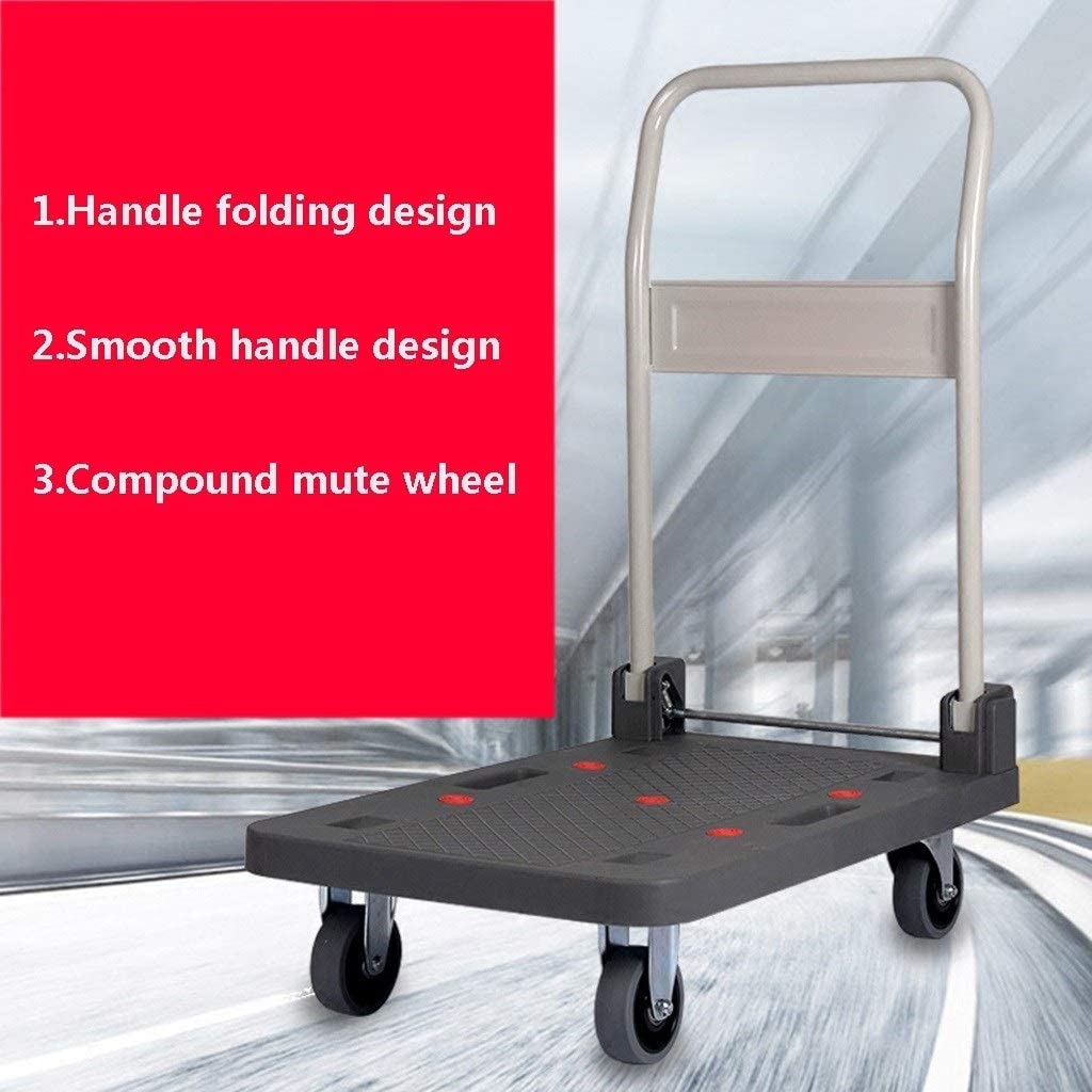 Carrello per carrelli elevatori Carrello Pieghevole Commerciale Carrello per la Spesa per la casa Carrello Comodo per Esterni Carrello Portatile per Esterni Peso del Cuscinetto 200 kg