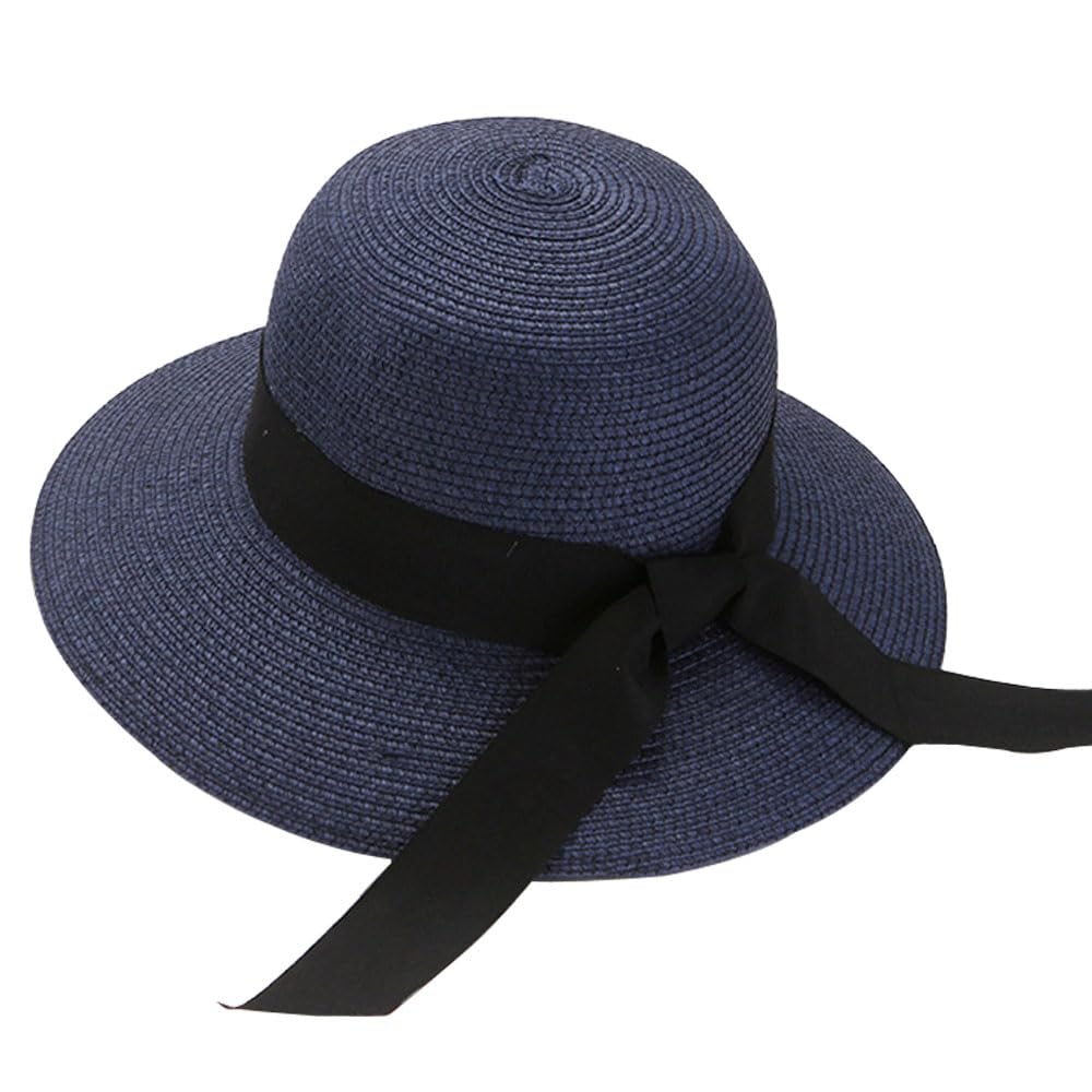 BABAHU Women's Sun Hats UV Protection Large Wide Brim Hat Women Packable Sun Hat for Women Straw Hats