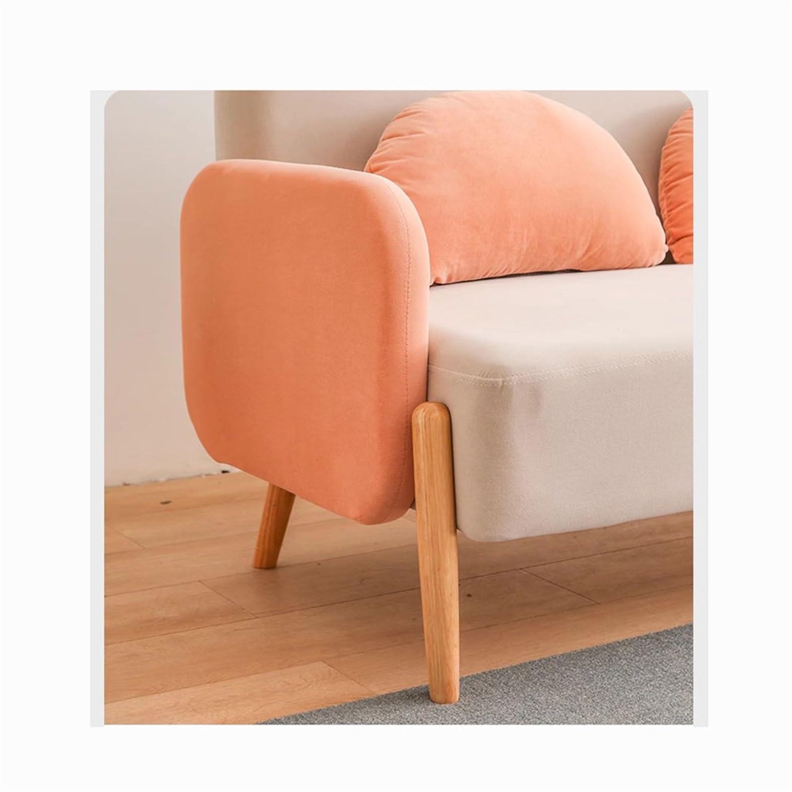 Sofa Fotel Tkanina Sofa Małe Mieszkanie Prosty Nowoczesny Salon Sklep odzieżowy Sypialnia Podwójna Trzyosobowa Sofa Do Salonu