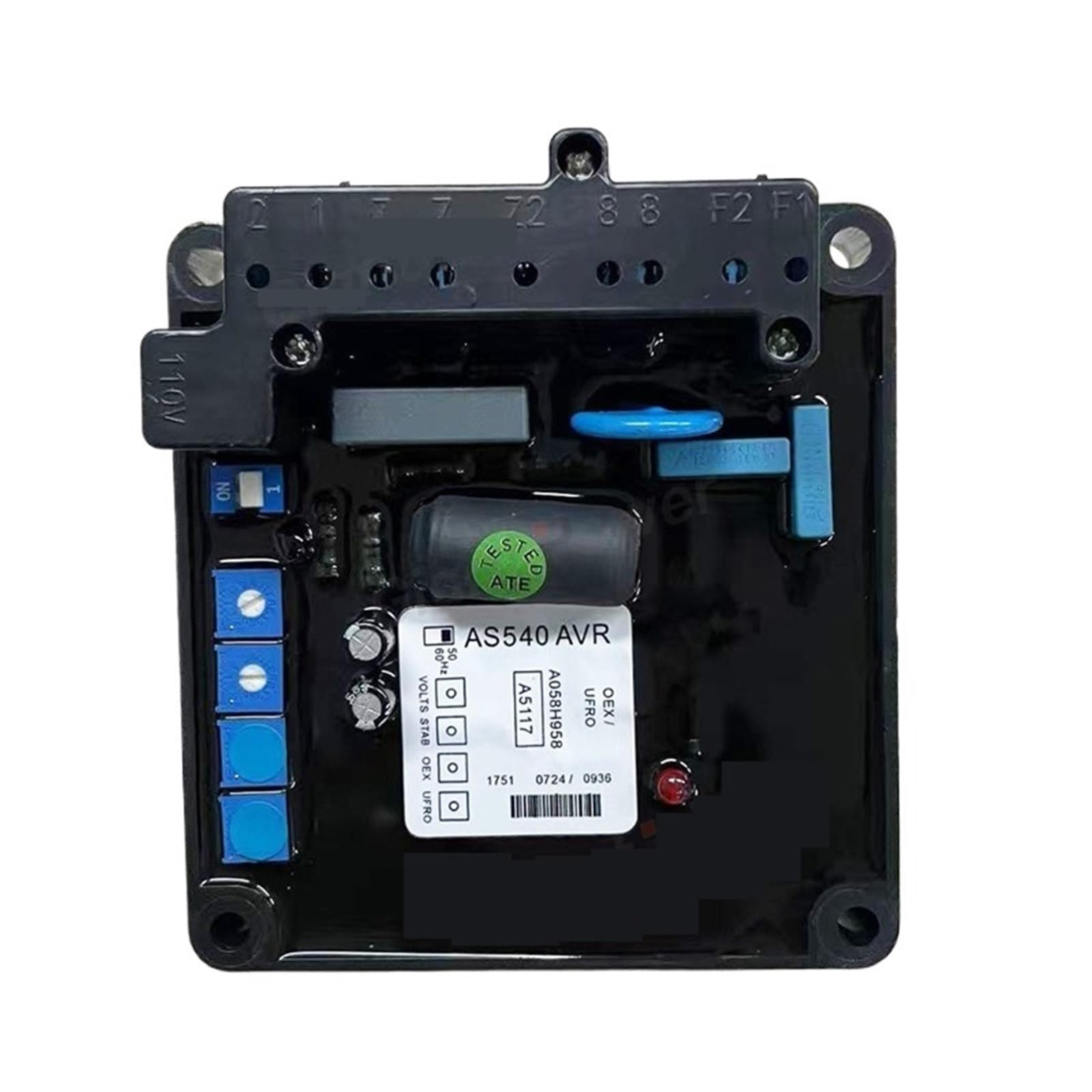 1 Stück AS540 AVR Automatischer Spannungsregler AS 540 Bürstenloser Generator Teile Leistungsstabilisator AS-540 Regler Ersatz