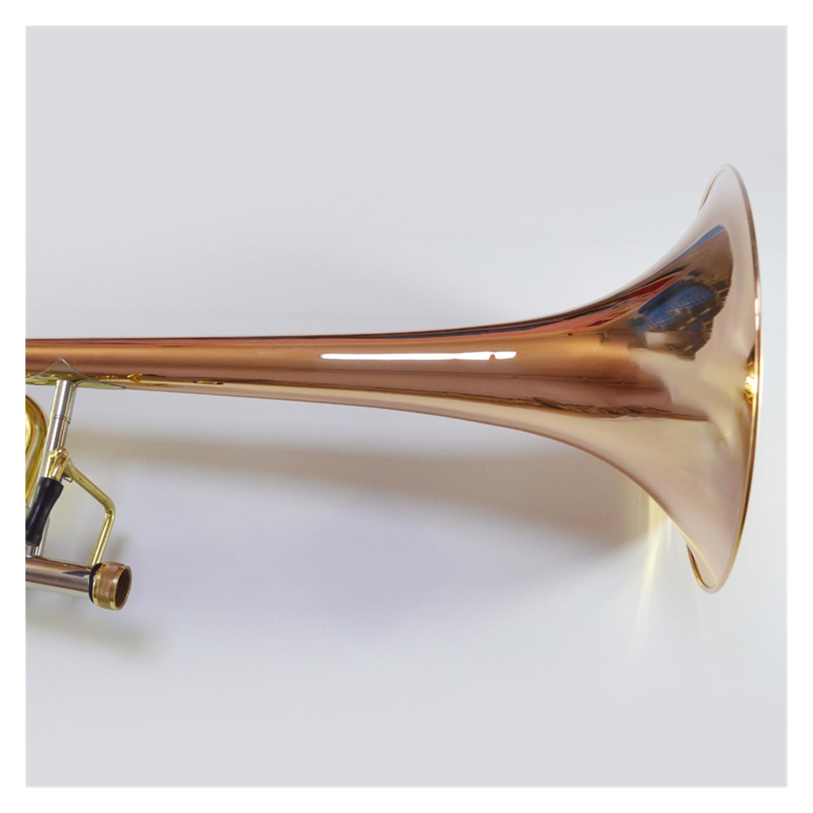 Puzon Instrument puzon tenorowy z brązu fosforowego B dur odpowiedni dla początkujących