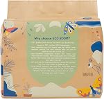Eco Boom XL Couches pour bébés en bambou – Biodégradable, durable, hypoallergénique, doux & Éco-Amis – Emballage en papier