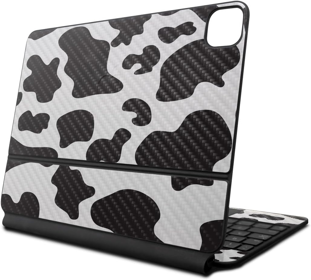 Carbon Fiber Skin Compatible with Apple Magic Keyboard for iPad Pro 13‑inch (M4) 2024 - Black Camo - Premium 3M Vinyl Protective Wrap Decal Cover - Easy to Apply | Crafted in The USA by MightySkins