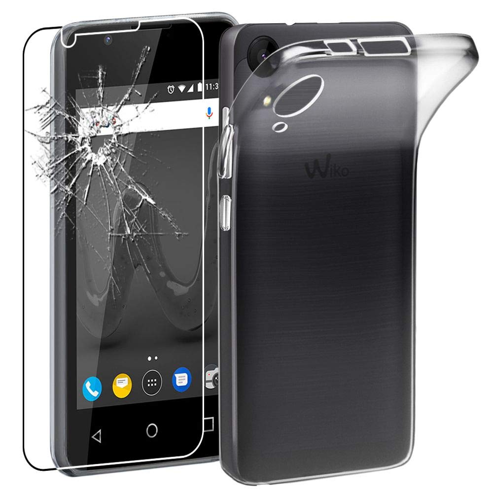 EbestStar Cover Trasparente Per Wiko Jerry 2 – Custodia In Silicone TPU, Sottile E Antiurto