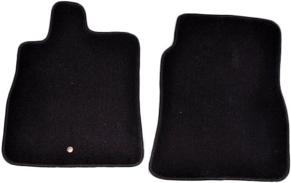 Floor Mats Compatible with 2006-2012 Mitsubishi Eclipse, Factory Nylon Liner Carpet, by IKON MOTORSPORTS, 2007 2008 2009 2010 2011