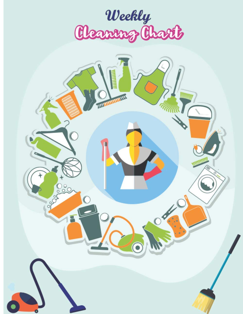 Buy Weekly Cleaning Chart A Smart Way Just 10 Minutes a Day Plan Out