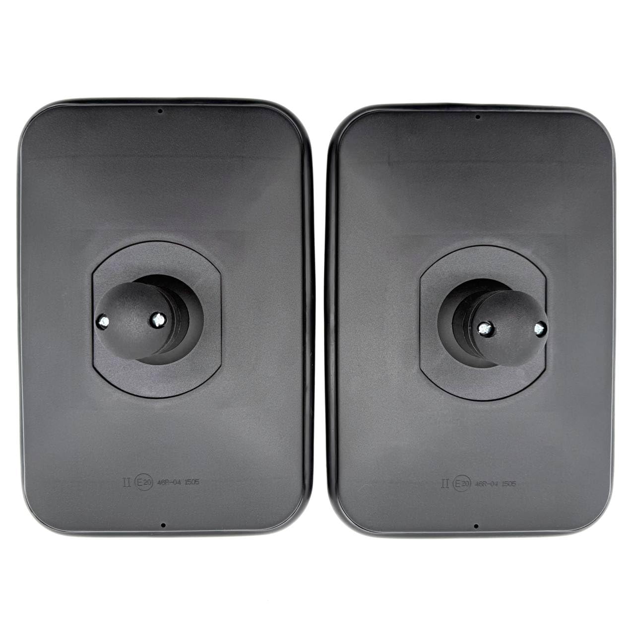 2x Außenspiegel universal 305x205 Traktor LKW Bagger Wohnmobil ø15-28 mm Spiegel