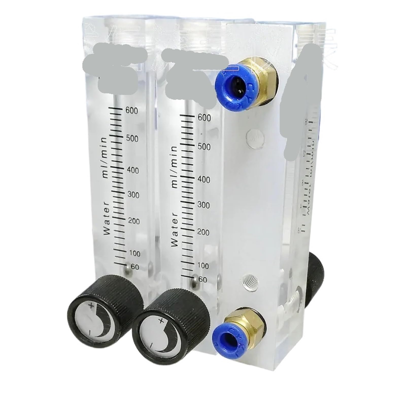 1 szt. 1-10 16-160 1,6-16 25-250 60-600 ml Al Min LZM-6T obrotowy miernik przepływu wody w płynie z zaworem push-In 6/8/10/12mm Tube (12 mm push, 25-250 ml dla min)