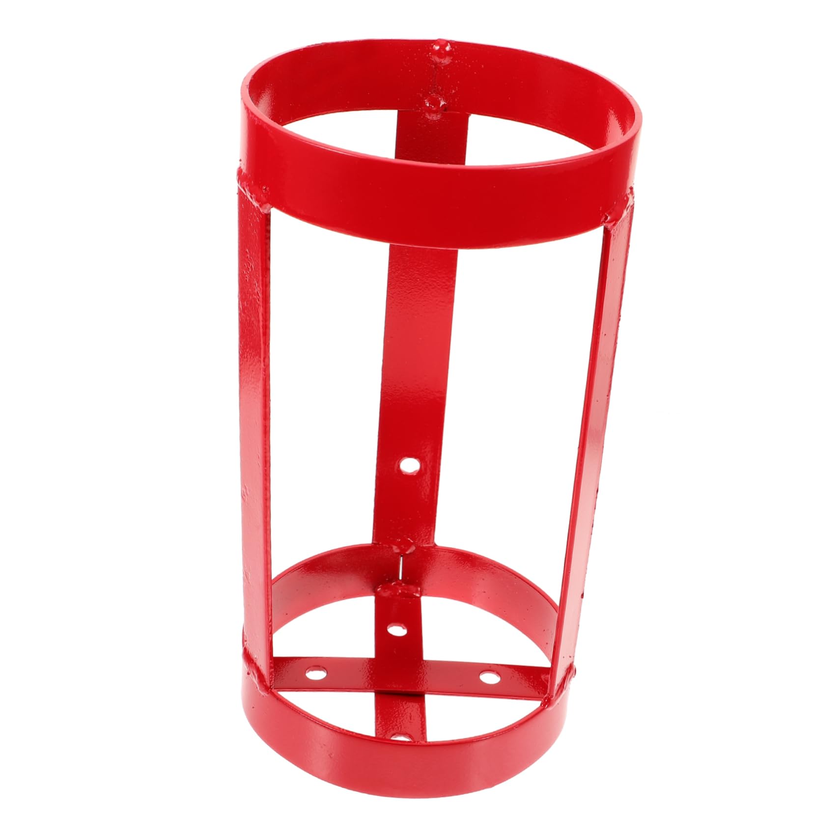 KONTONTY Fire Extinguisher Bracket Fire Extinguisher Mount Fire Extinguisher Retainer Fire Extinguisher Hook Fire Extinguisher Holders Fire Extinguisher Wall Bracket Hooks Iron Red