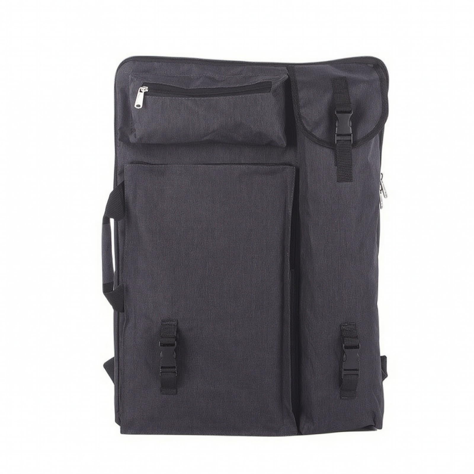 Borsa Portadisegni Imbottito, Nero, Nero