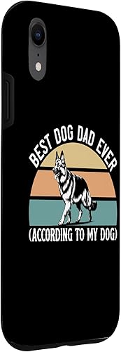 Miniatura 3 de German Shepherd Best Dog Dad Ever According to My Dog, GSD Case for iPhone XR