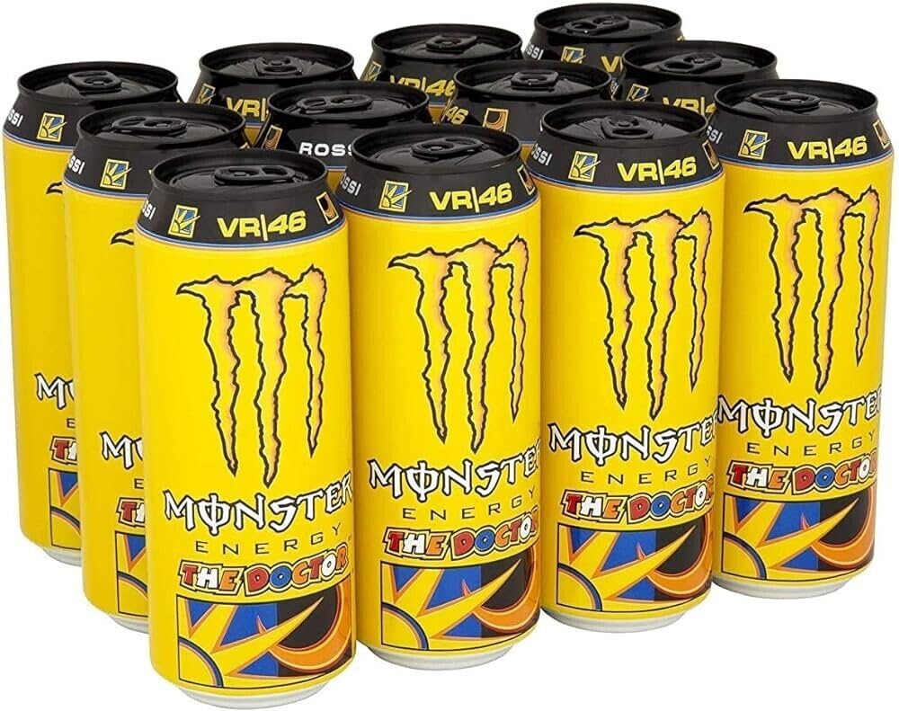 48er-Pack Testpaket Monster Energy Drink,Erfrischender alkoholfreier Energiegetränk,355ml Einwegdose + 1er-Pack Kostenlos San Benedetto Eistee mit Zitrone Ohne Zucker 330ml Dose