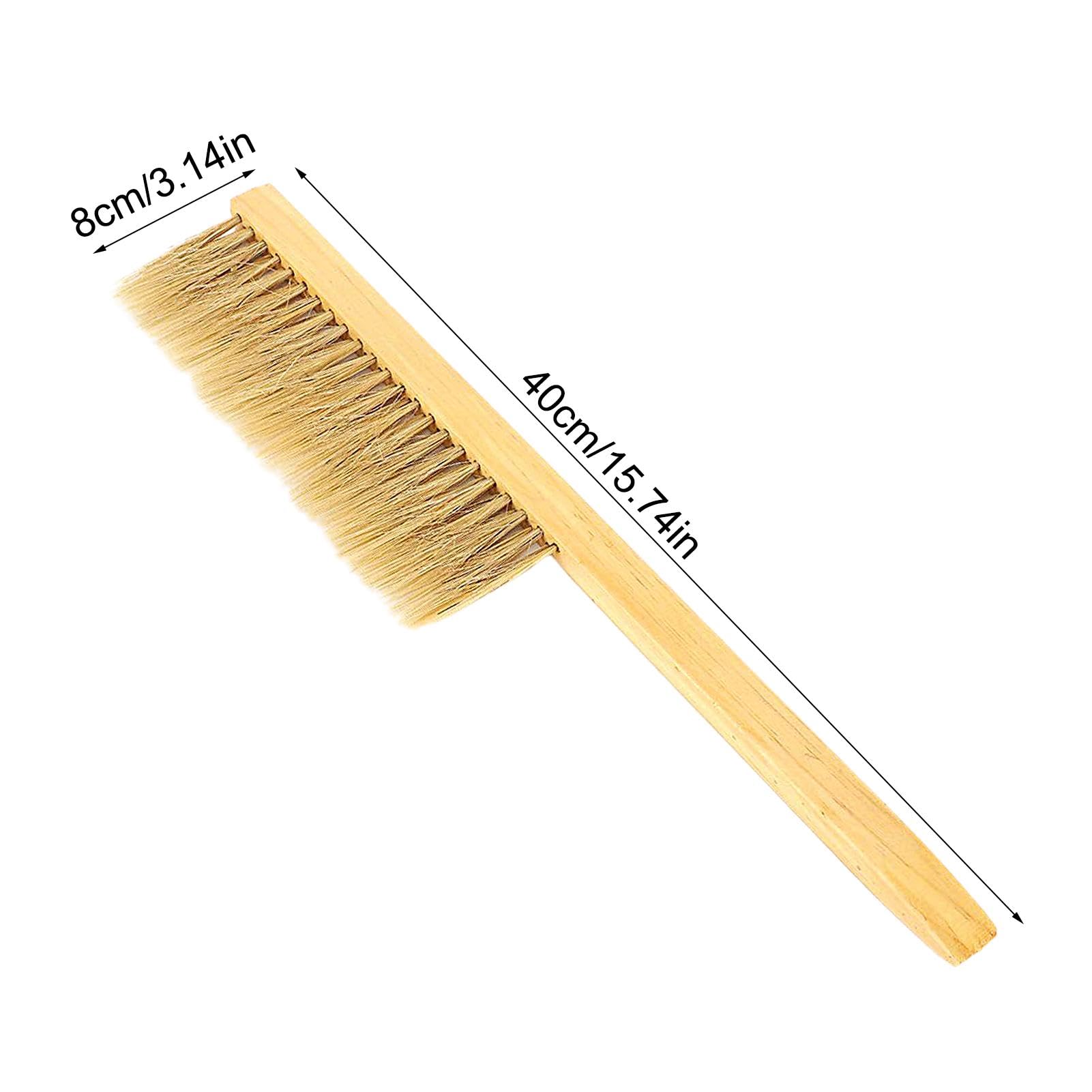 Spazzola Per Apicoltura In Legno - Doppio Manico, Setole Morbide Per Alveari, 40.7cm - Foto 3