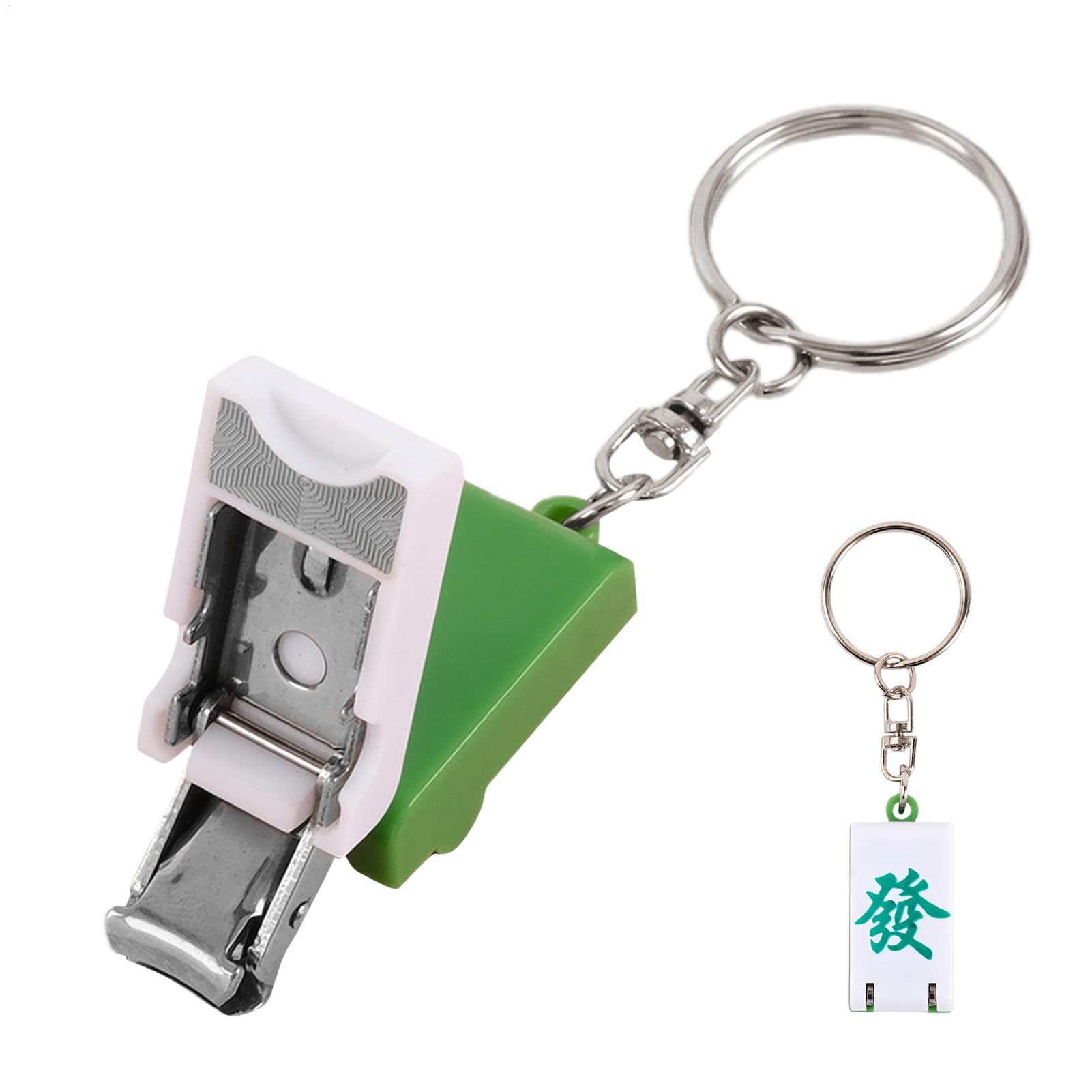 Amazon | 折りたたみ式麻雀爪切り - キーホルダー付きミニサイズ爪切り