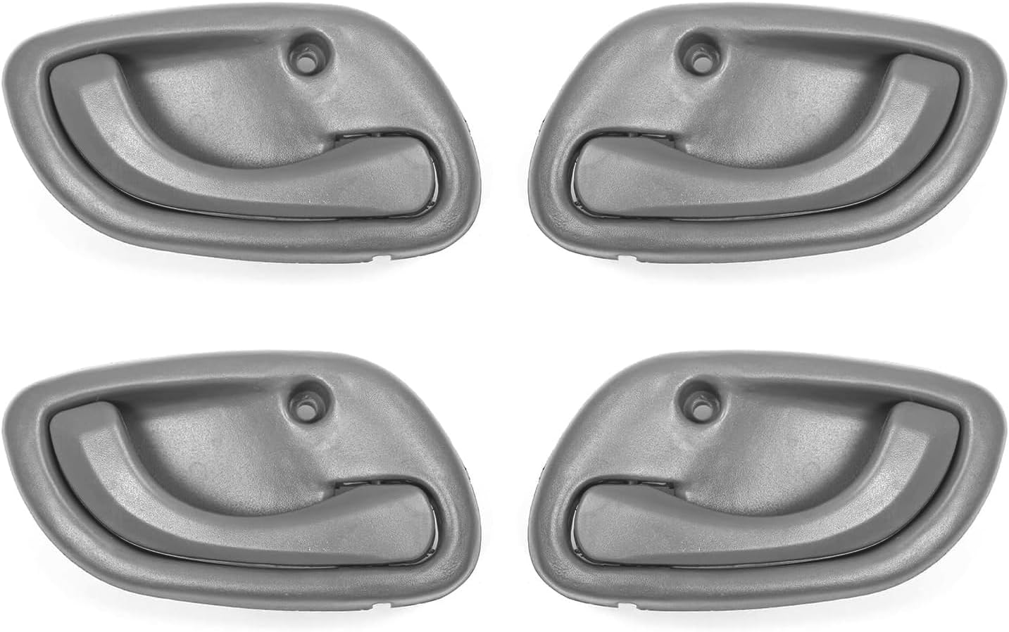 4Pcs Interior Door Handles for Chevy Tracker 1999 2000 2001 2002 2003 2004, Suzuki Vitara 99-05 Suzuki Grand Vitara 95-02 Suzuki Esteem,Gray