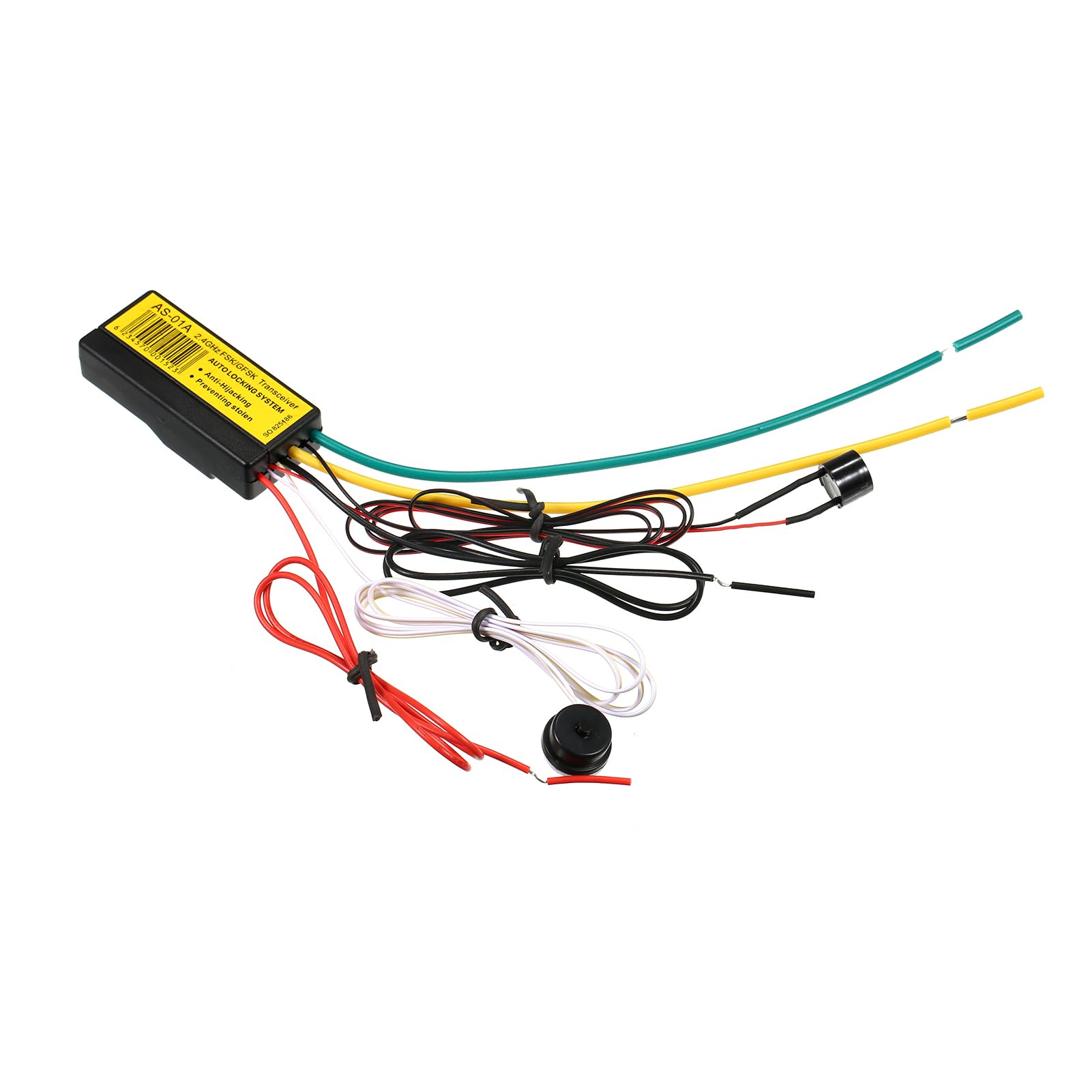 Shkalacar Sistema di Sicurezza Immobilizzatore, Immobilizzatore del Motore Dispositivo Antifurto per Auto Portatile Sistema di Allarme Anti-rapina per Veicoli a 12V