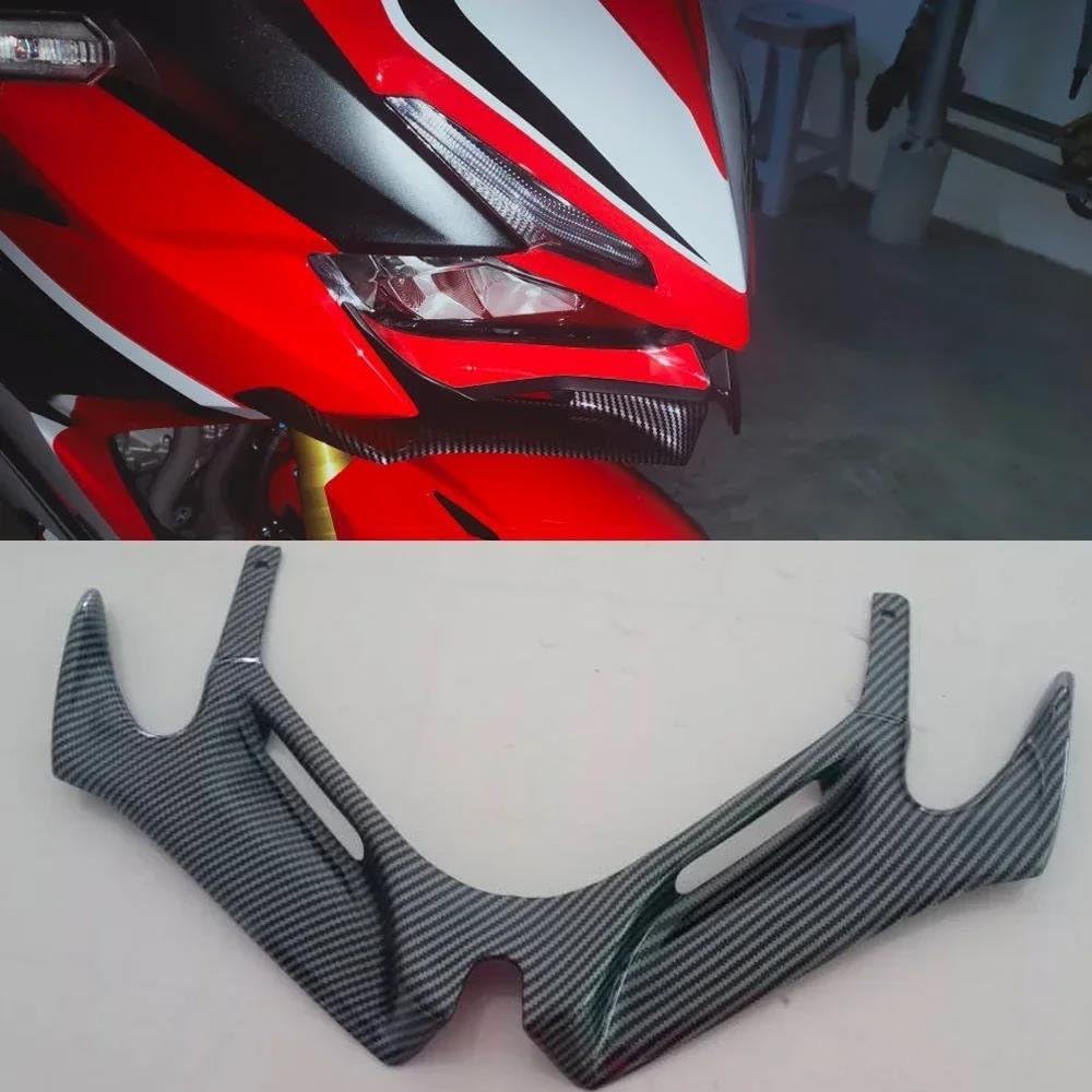 Motorrad Winglet Aerodynamische Spoilerlippe Motorrad Winglet Seite