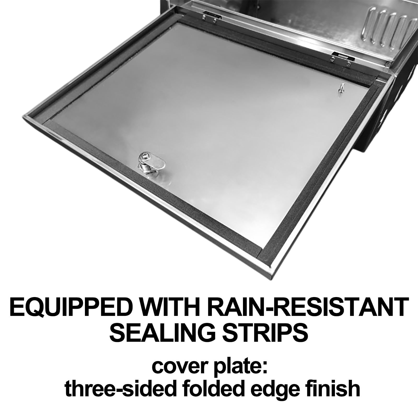 Caja Estanca Exterior Electrica, Armario MetáLico para Cajas de Conexiones, Recinto EléCtrico Resistente a La Intemperie, Junta de Sellado Y Cerradura(30 * 25 * 15CM/11.8 * 9.8 * 5.9IN)