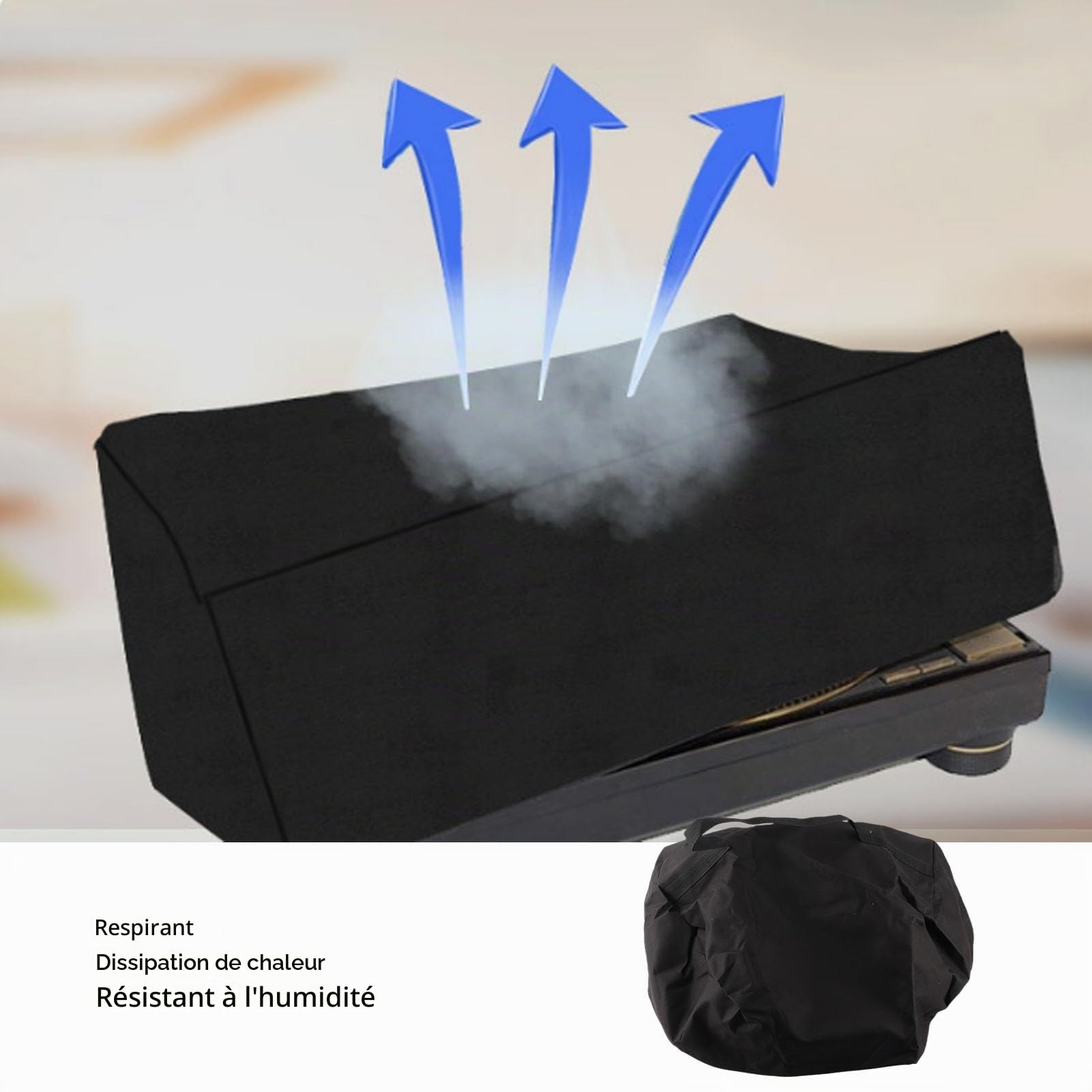 Housse Universelle Anti-Poussière et Imperméable pour Platine Protection Résistante aux Rayures en Tissu Oxford