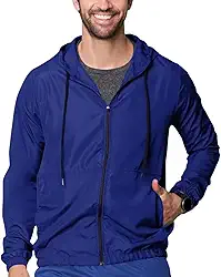 Jaqueta Corta Vento Masculina Selene Capuz e Bolso Esportiva