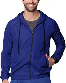 Jaqueta Corta Vento Masculina Selene Capuz e Bolso Esportiva