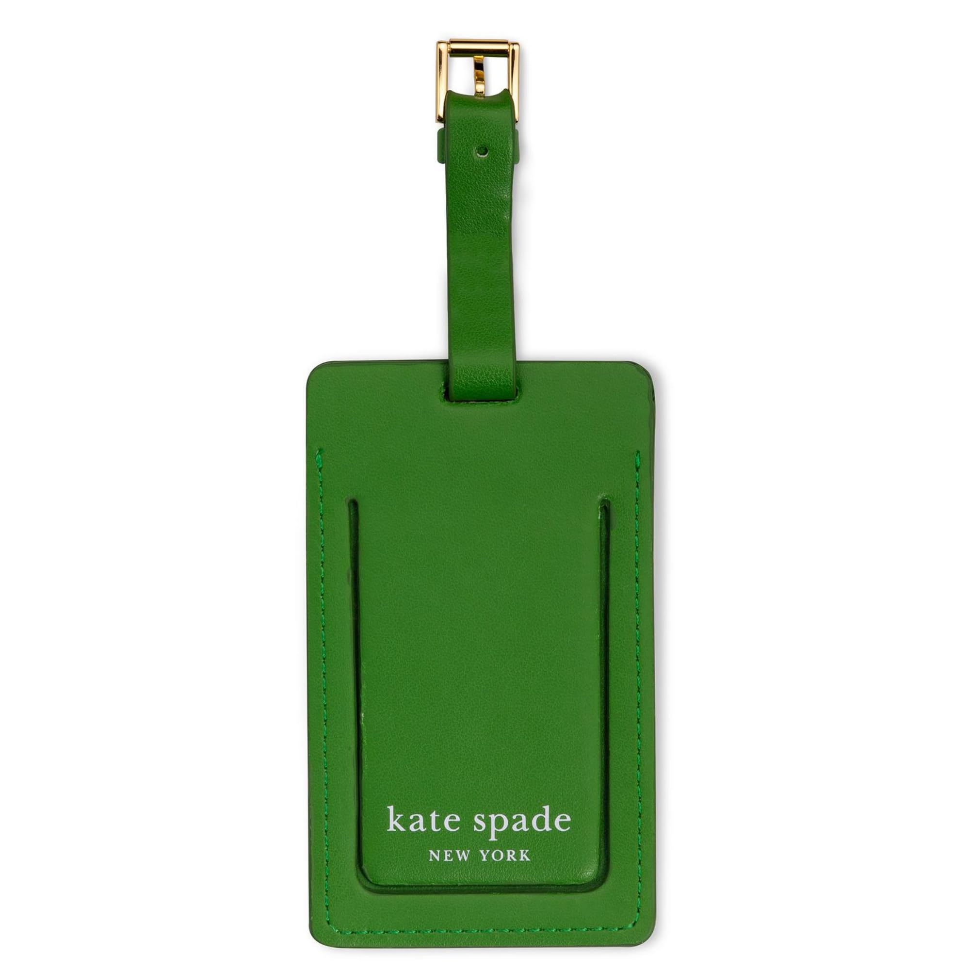 Kate Spade New York Wegańska skórzana zawieszka bagażowa dla kobiet, trwała