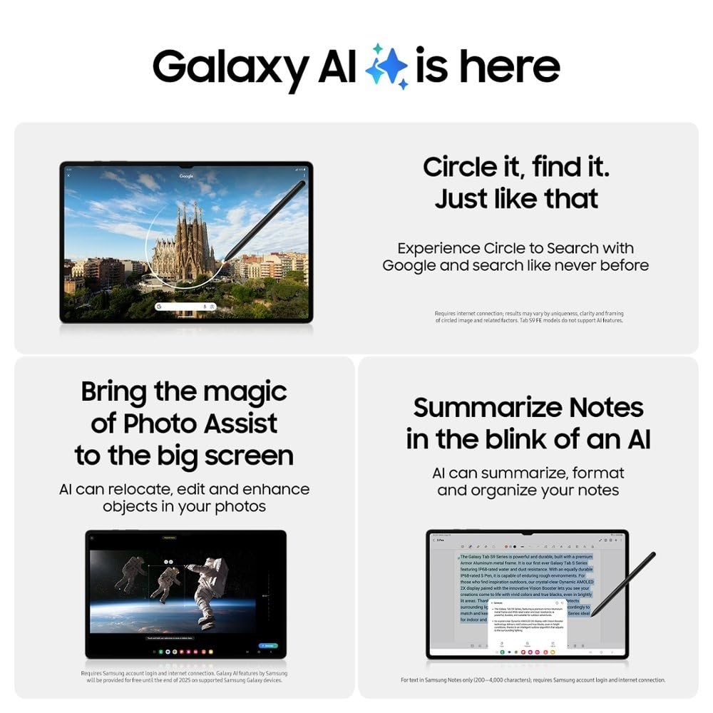 Amazon.com : Galaxy Tab S9 Ultra WiFi Gray : Electronics