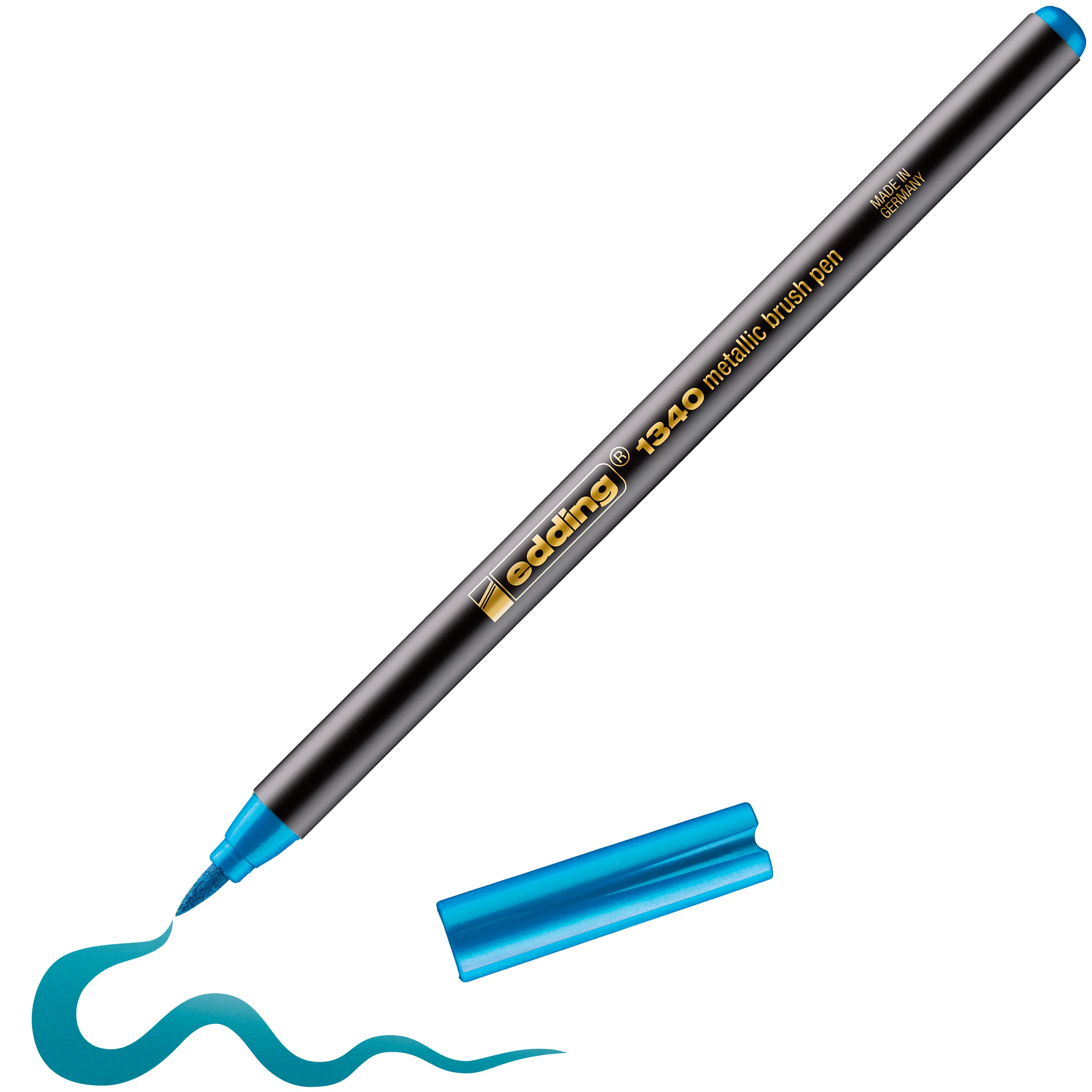 Edding 1340 Metallic Marker, 1 Count (Pack of 1), Blue