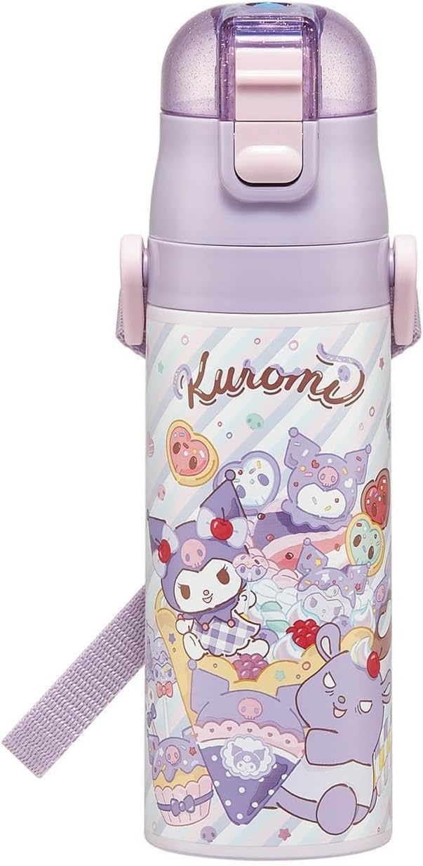 スケーター(Skater) 水筒 子供用 直飲み 470ml サンリオ クロミ…