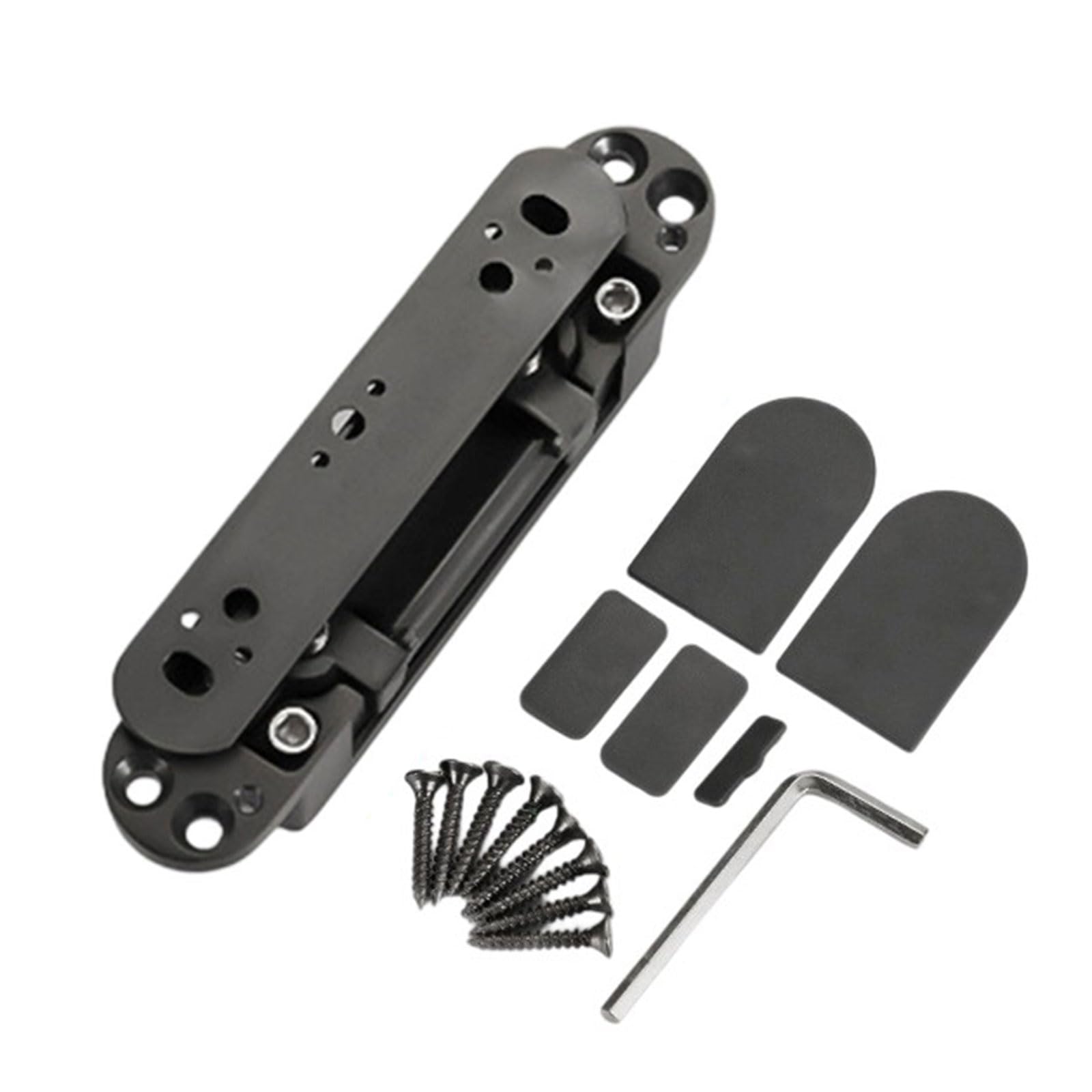 125 Degree Swing Concealed Hinges Invisible Door Hinges Heavy Duty Aluminum Alloy Adjustable Hinge Door Accessories Adjustable Invisible Hinge
