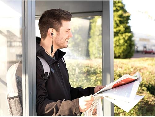 Miniatura 5 de JVC Auriculares inalámbricos suaves con puntas Stayfit, control remoto y micrófono y Bluetooth negro (HA-FX9BTB)