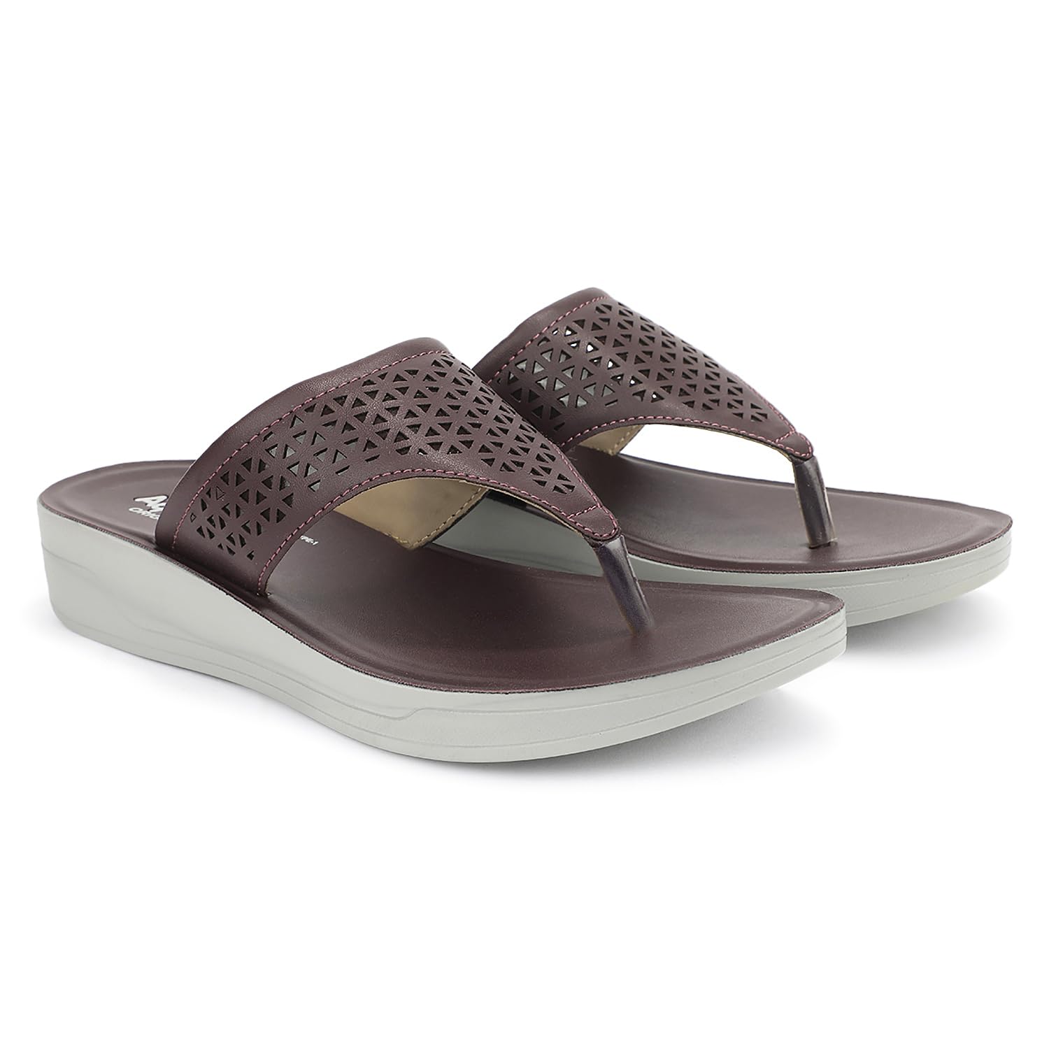 aqualite Elegant Ethnic Sandals for Women with Resin Material, PU Sole, and Flat Slip-on Design – Stylish Thong Sandals, Perfect for Festive, Casual outings, and Everyday use-picture-35