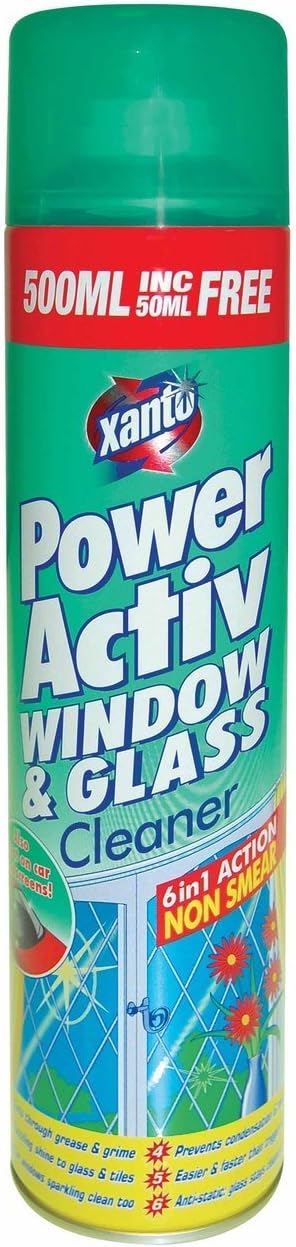 Window/Glass Cleaner 500ml + 50ml x 3