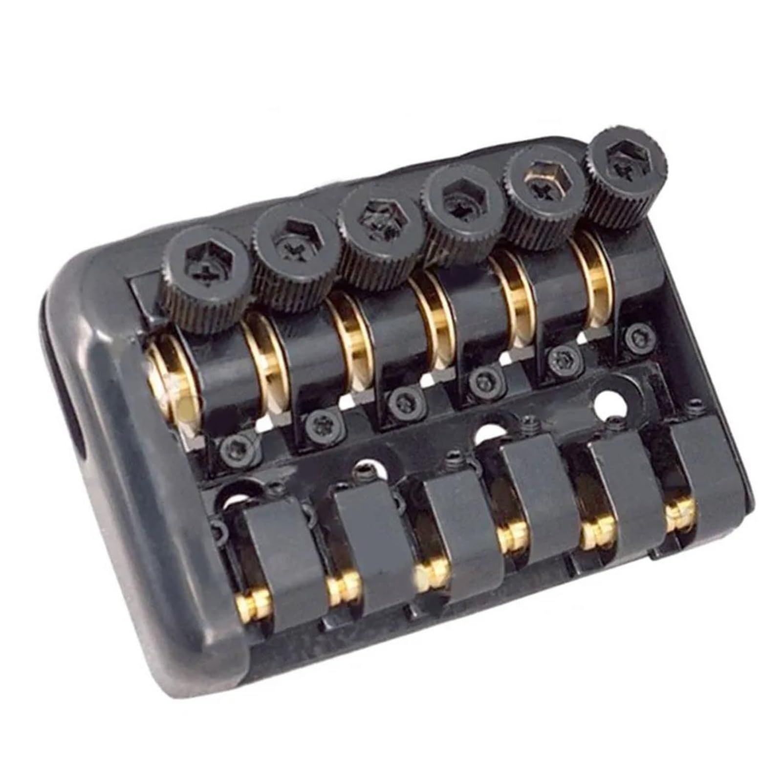 Puente De Fijación De Cuerdas De Guitarra Sin Cabeza 6 Con Accesorios | Puente de guitarra