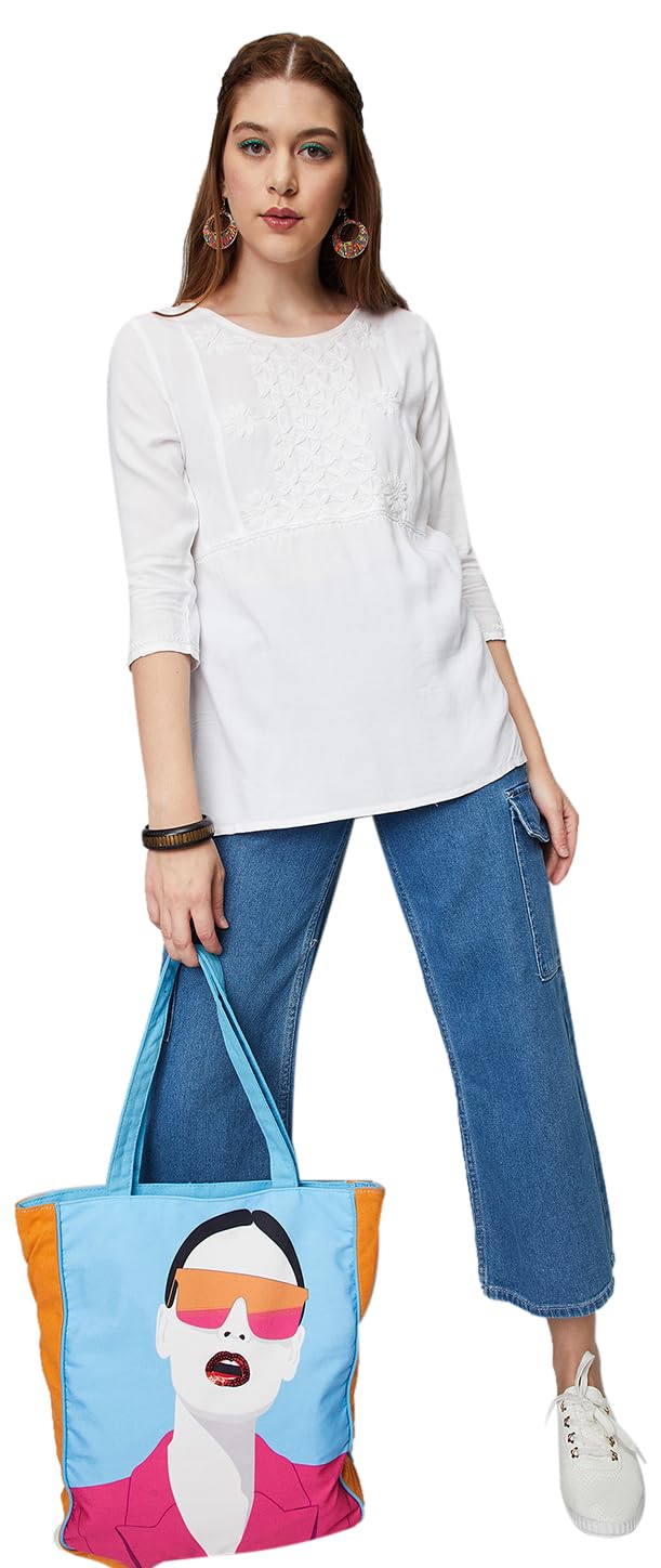 max Womens Rayon Blend Regular Fit Solid Kurta-picture-48