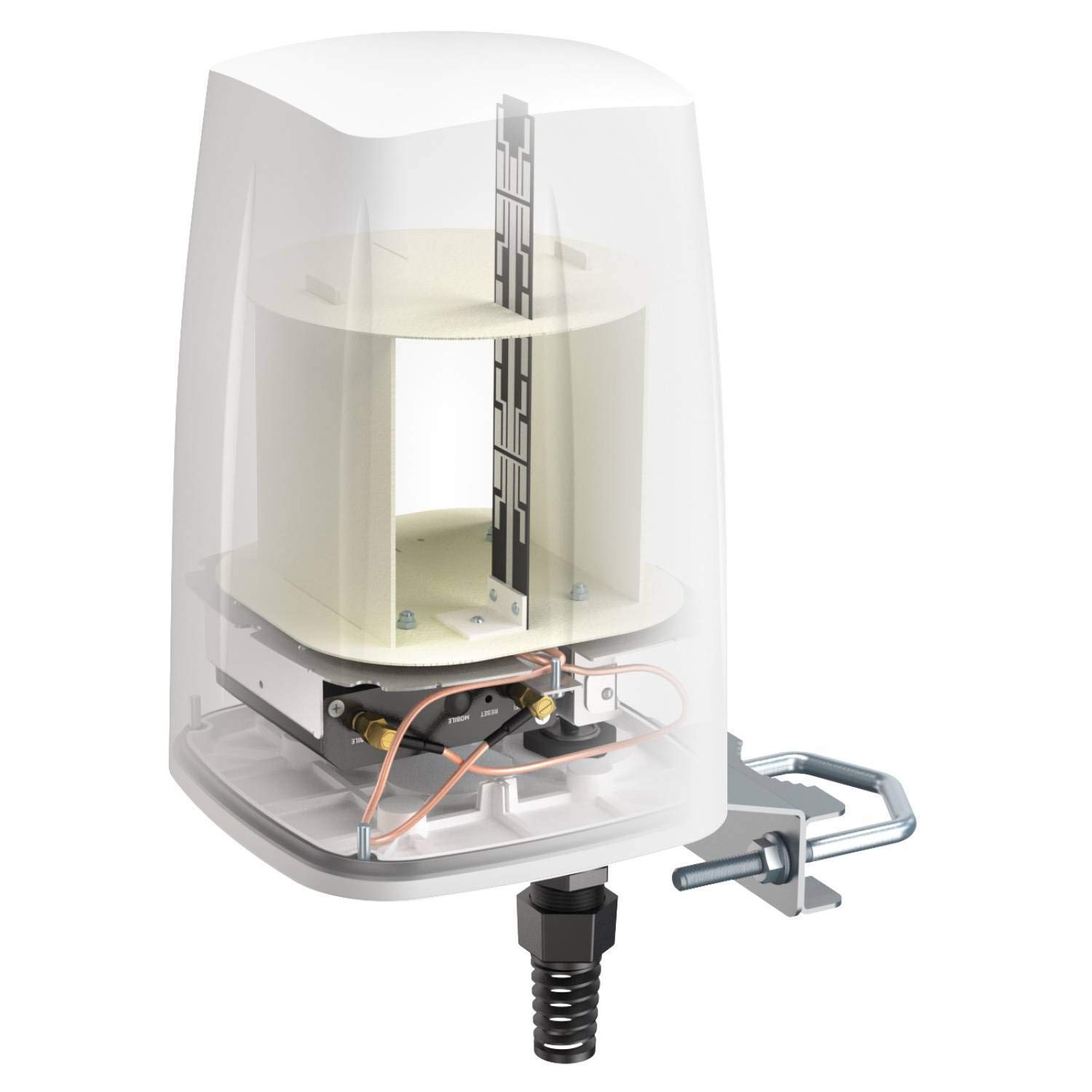 Quspot Antenna Di Rete Antenna Omnidirezionale Poe/lan 4 Dbi (quspot For Rut240/rut230 - Quspot, 7 Dbi, - 0.694-0.96/1.7-2.2/2.2-2.7 2.4-2