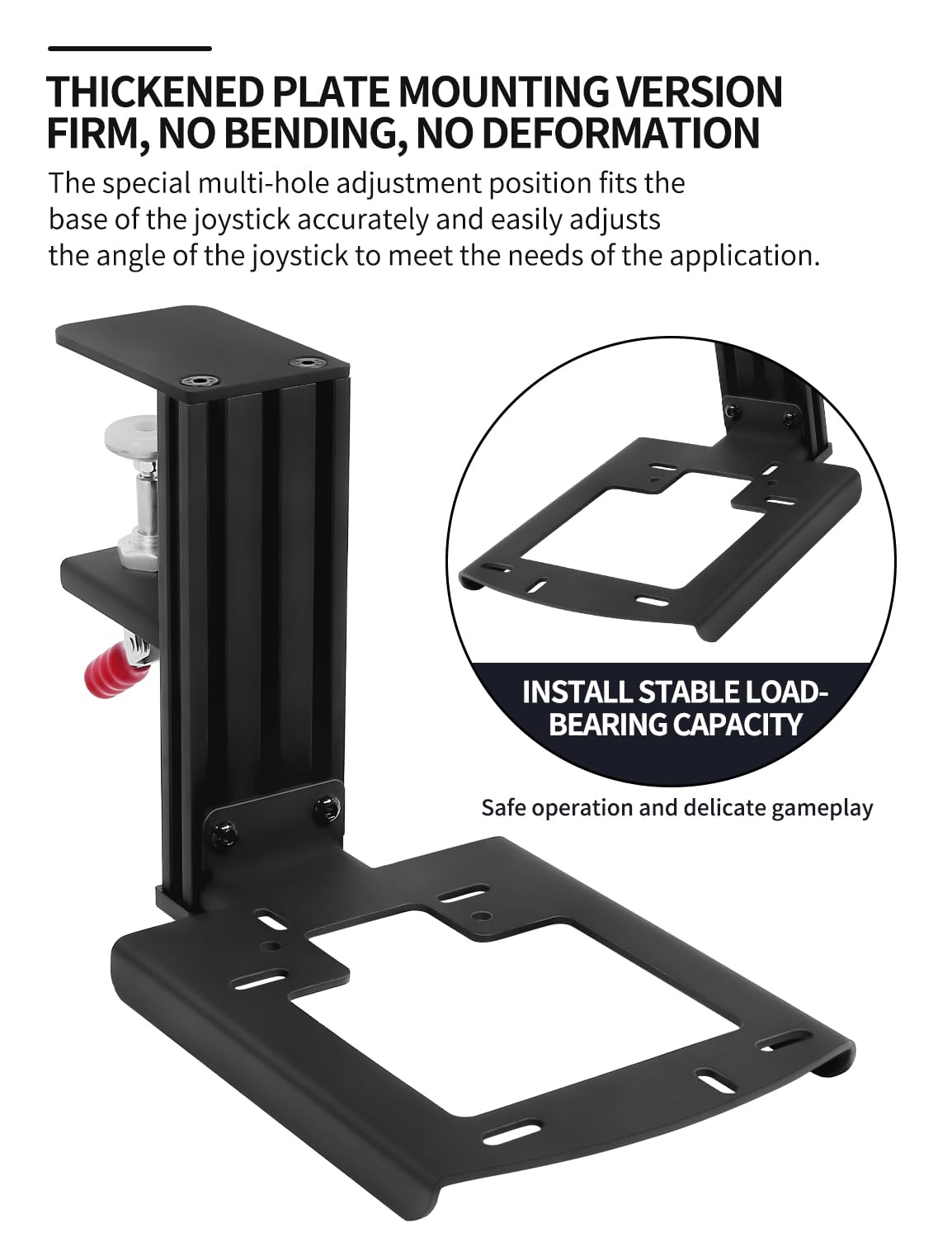 Amazon.com: Metal Desk Mount for Flight Sim Stick Compatible with