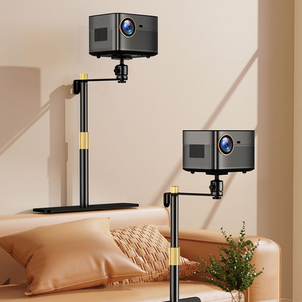 Support De Projecteur Support de projecteur réglable à 360 degrés, for Bureau, Chevet, Maison, Bureau, canapé, Support de Projection rétractable Support De Projecteur Réglable