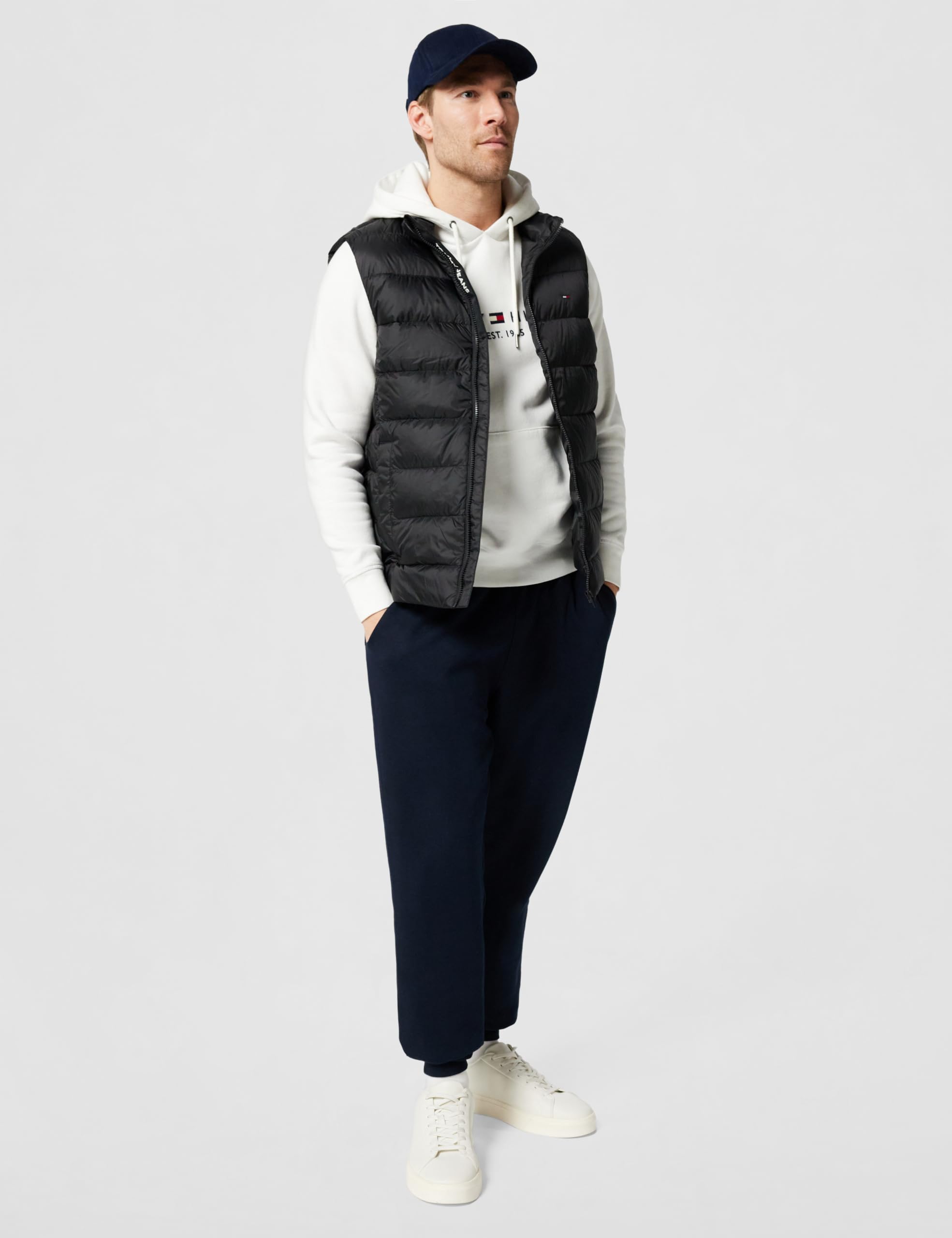 Tommy Jeans Chaleco Hombre Down ligero
