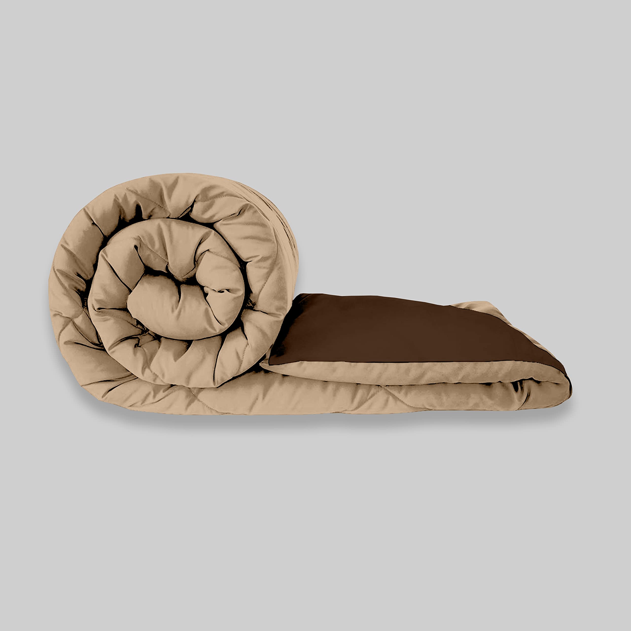 KEA Reversible Double Bed King Size Comforter/Duvet for Summers/Ac - AC Comforters, 250 GSM (Size - 90X100 Inch)-image-26