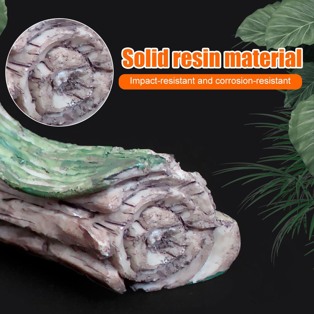 Snake Climbing Branch, Resin Climb Tree Branch Reptile Climbing Toy for Bearded Dragon Lizards Tortoises Snakes Frog Geckos - Image 2