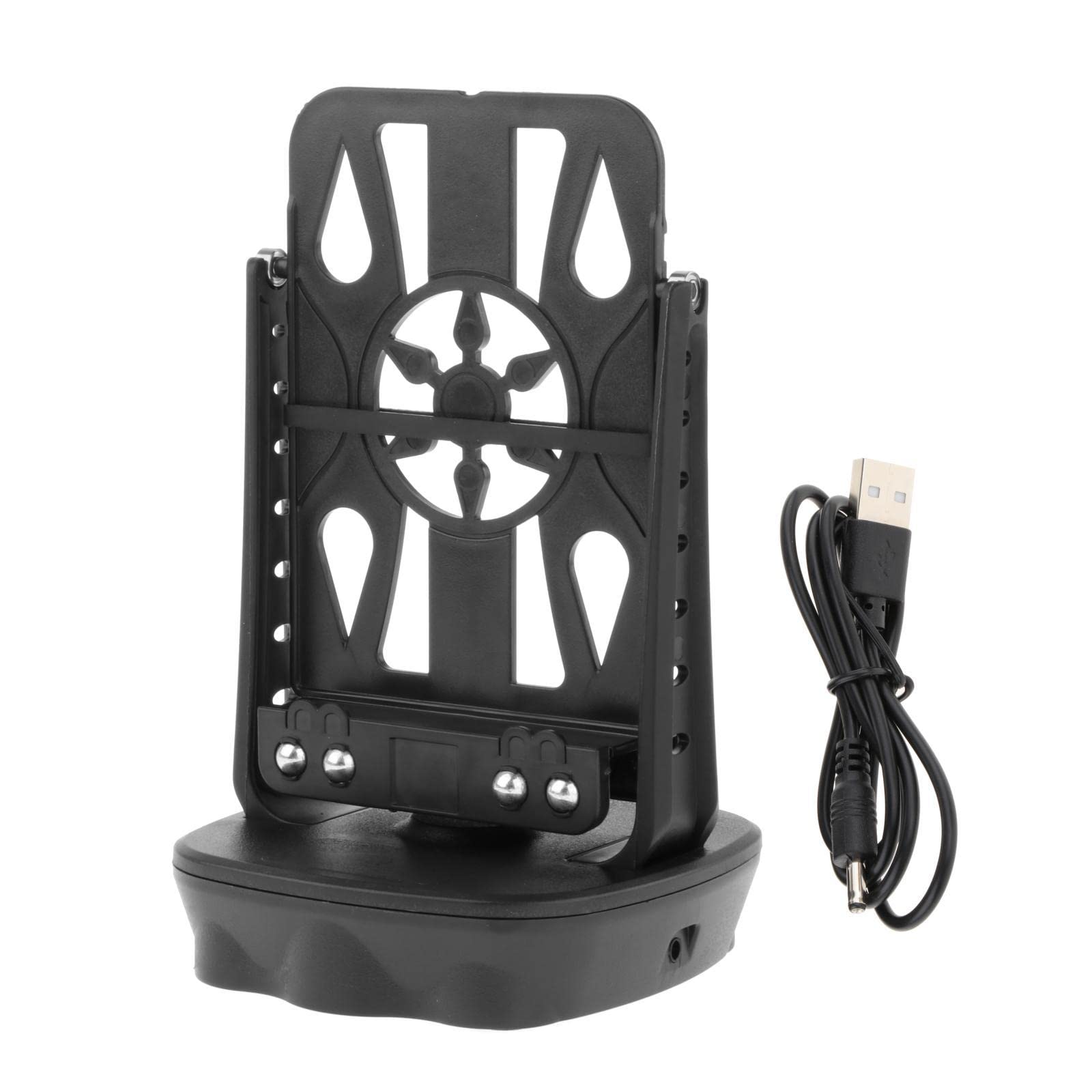 rockible Automatic Watch Winder, with Non Slip Base, Wear Resistant Self Winding Watch Rack Stable During Operate for Mechanical Watch Black