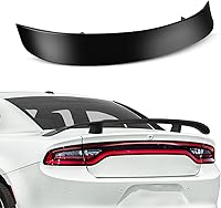 Vista 36 de SCITOO Alerón lateral compatible con Dodge Charger Sedán 2011-2020 negro mate estilo Hellcat para alerón trasero del maletero