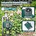 Vimlinc Programmable Sprinkler Timer With Rain Delay, Manual and Automatic Watering System for Garden Hose, Lawns, Pool - Waterproof Digital Irrigation System, 1 Outlet