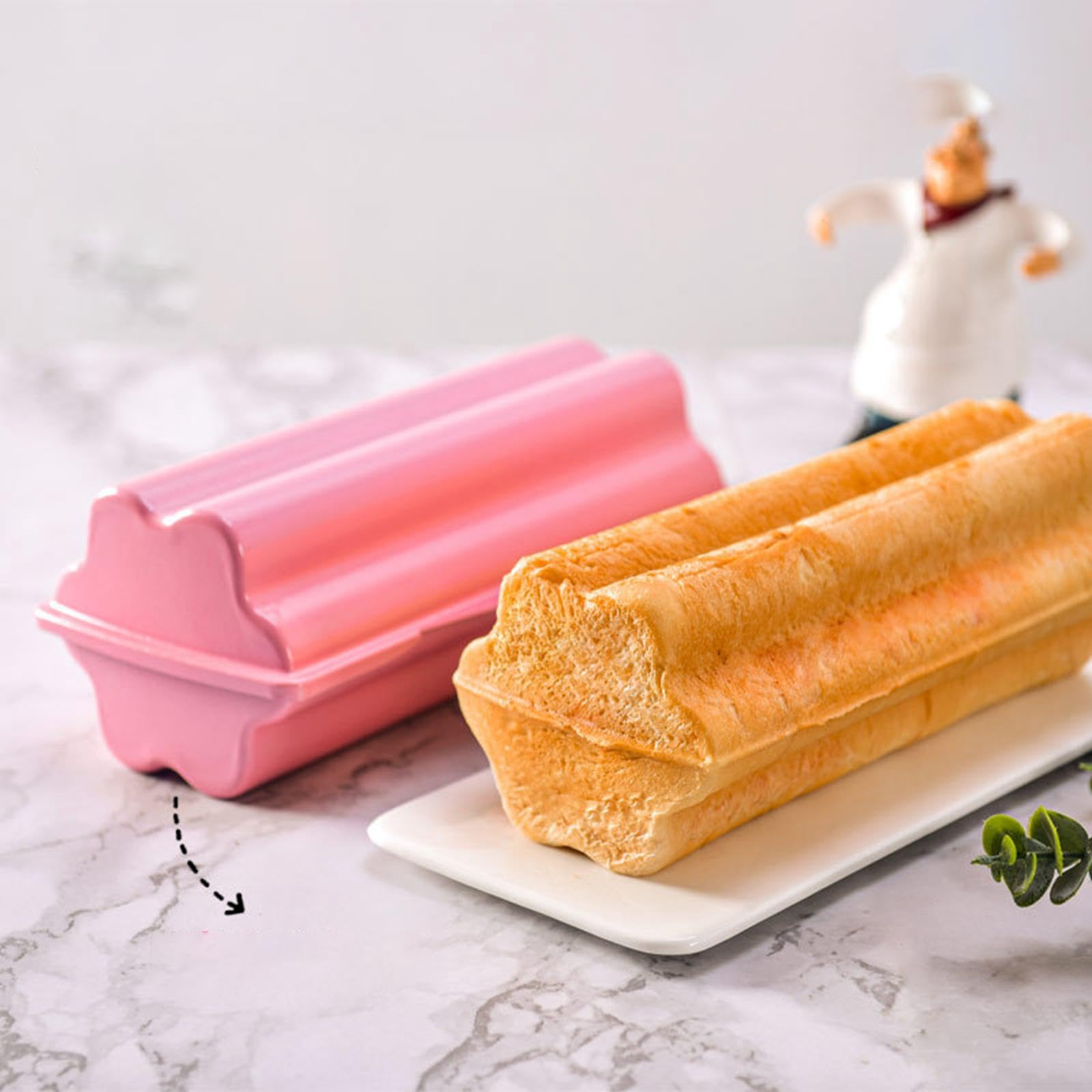Pane Cassetta Stampo Pane Antiaderente Riutilizzabile Acciaio Durevole Creativo Facile da Usare Adatto per Preparazione Dolci Fatti in Quo, a Forma di Cuore