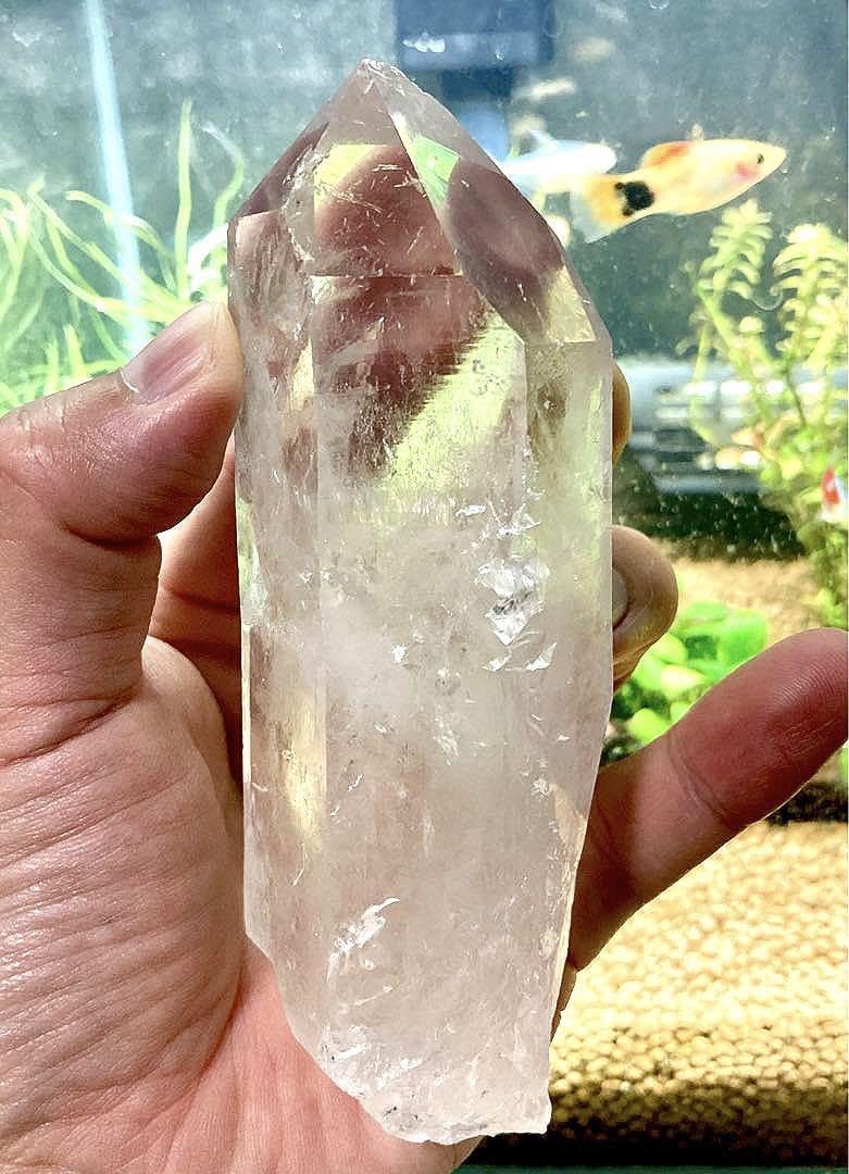 Amazon.co.jp: 最 超幻の逸 幻のカイラス聖山産 虹のヒマラヤ水晶の